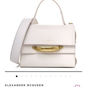 Alexander McQueen Story Bag Ivory Small